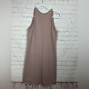 Central Park knee‎ length sleeveless cotton blend dress, sz S
